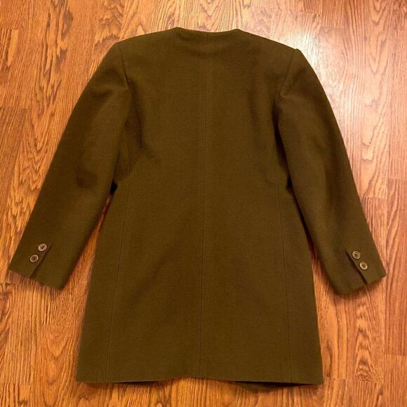Bogner Brown Wool Coat Size 10 - Picture 2 of 7